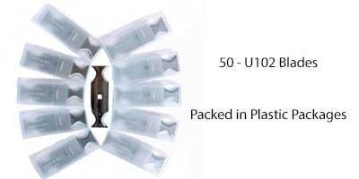 50 Blade Special U-102™ Bow-Tie Blades
